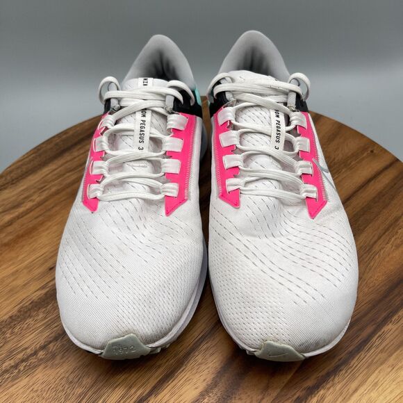 Nike Air Zoom Pegasus 34 Shoes Womens 11 White Running Comfort Walking Sneakers - Picture 2 of 8